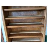 Tall Wooden Bookcase
