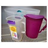 Rubbermaid Cereal Keepers & Tupperware Jug