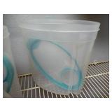 Rubbermaid Cereal Keepers & Tupperware Jug