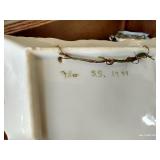 (3) Shelves of Dishes - Plates, Trays, Etc
