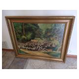 Large Framed Painting