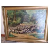 Large Framed Painting