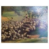 Large Framed Painting