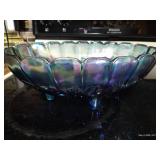 (2) Beautiful Carnival Glass Pieces