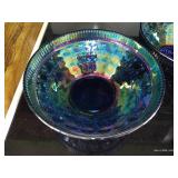 (2) Beautiful Matching Carnival Glass Bowls