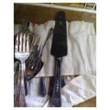 Large Lot of Silverplate Flatware