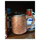 (3) Shelves of Misc Drinkware