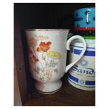 (3) Shelves of Misc Drinkware