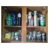 (2) Shelves Themed Drinkware - Sioux, Renaissance Festival, Etc