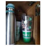 (2) Shelves Themed Drinkware - Sioux, Renaissance Festival, Etc