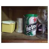 (2) Shelves Themed Drinkware - Sioux, Renaissance Festival, Etc