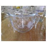 (7) Pieces of Beautiful Etched Glassware