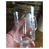 (7) Pieces of Beautiful Etched Glassware
