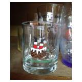 Large Logo Glassware Lot - A&W, Etc