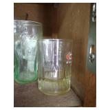 Large Logo Glassware Lot - A&W, Etc