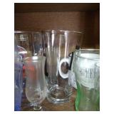 Large Logo Glassware Lot - A&W, Etc