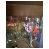Large Logo Glassware Lot - A&W, Etc