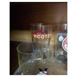 Large Logo Glassware Lot - A&W, Etc