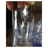 Large Logo Glassware Lot - A&W, Etc