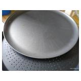 Pizza Pans & Pampered Chef Mixing Bowl Lids