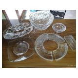 Lot of Clear Glassware