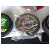 UND Sioux Lot - Hockey Pucks & Frozen Faceoff Hanky