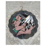 Fighting Sioux Wind Spinner - Not Bent