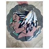 Fighting Sioux Wind Spinner - Not Bent