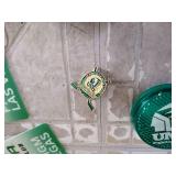 Fighting Sioux/Hockey Lot - Pins, Earrings, Etc