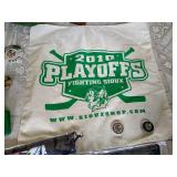 Fighting Sioux Lot - Face Masks, Football, Hanky, Etc