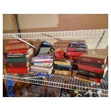 Huge Book Lot - Vintage Bibles, Novels, Etc