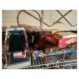 Large Games Lot - Playing Cards, Yahtzee, Etc