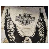 Vintage Harley Davidson Flag/Silk Hanging