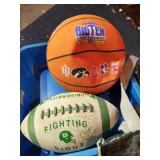 Fighting Sioux Lot - Balls, Hockey Stick, Etc