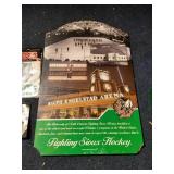 Fighting Sioux Lot - Stickers, Sign, Etc