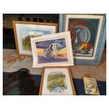 Large Art Lot - Mostly Flo Ehrett