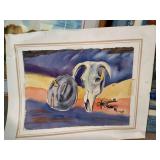 Large Art Lot - Mostly Flo Ehrett
