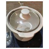 Pyrex Baking Pan & Small Toastmaster Slowcooker