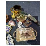 Tray of Travel Souvenirs - Nice Variety