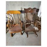 (2) Antique Rocking Chairs