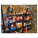 Massive Christmas Lot - Includes Hallmark Ornaments & Too Much Stuff to List