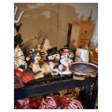 Massive Christmas Lot - Includes Hallmark Ornaments & Too Much Stuff to List