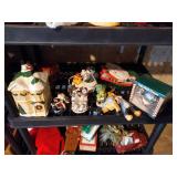 Massive Christmas Lot - Includes Hallmark Ornaments & Too Much Stuff to List
