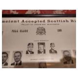 1969 Scottish Rite Masonic Class Portrait – Green Bay WI