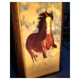 Vintage Lighted Budweiser Clock