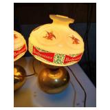 (2) Vintage Budweiser Wall Lamps