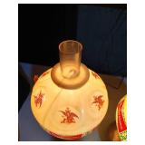 (2) Vintage Budweiser Wall Lamps