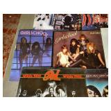 (7) Vintage LP Albums - 70s Rock