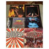 (6) Vintage LP Albums - 70s Rock