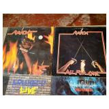 (6) Vintage LP Albums - 70s Rock